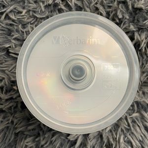 Case of blank CD-Rs